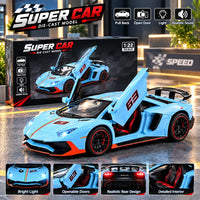 1:22 Scale Lamborghini Aventador SVJ 63 Alloy Diecast Model Supercar