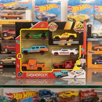 6-Piece Monopoly Themed Die-Cast Alloy Toy Car Set