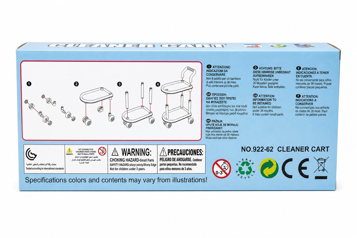 Cleaner Cart - 922-62