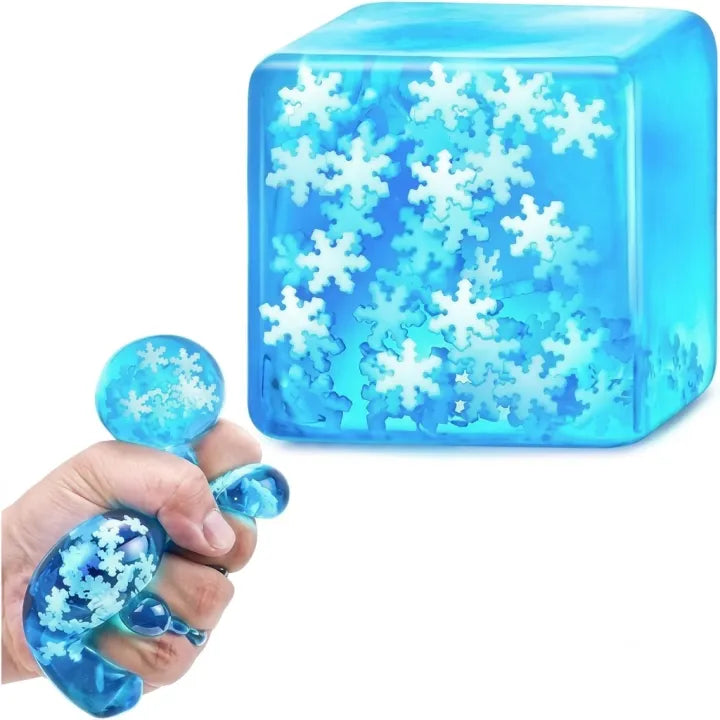 Jelly Squish Glitter Jellyfish Sensory Fidget Squishy Toy
