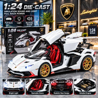 1:24 Scale Lamborghini Veneno Alloy Diecast Model Supercar