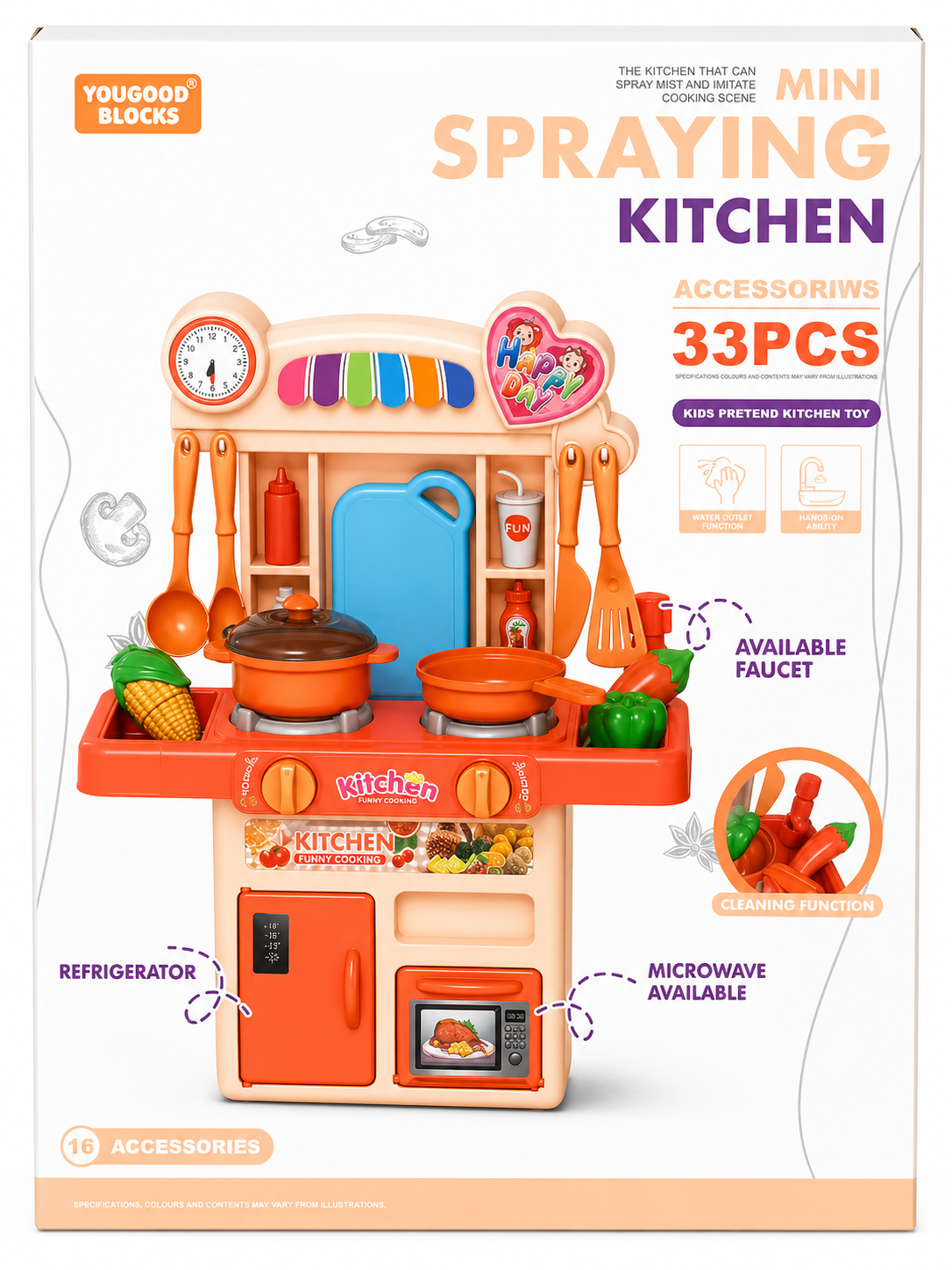 Mini Spraying Kitchen - 353-17