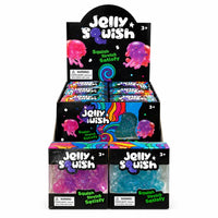 Jelly Squish Glitter Jellyfish Sensory Fidget Squishy Toy