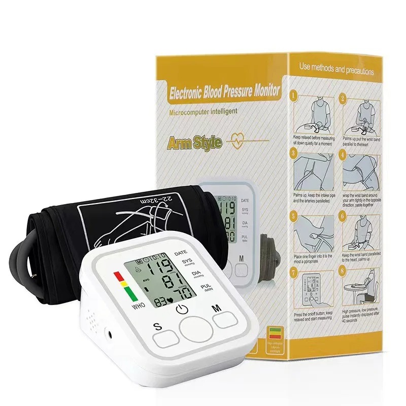 Blood Pressure Monitor | BP Apparatus With USB Power Supply | Automatic BP Machine for Upper Arm - BP Monitor without Audio Voice Support | Digital Blood Pressure Monitor or Measurable Tool - Image 2