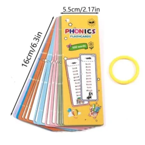 600 Words Phonics Flashcards for Kids